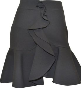Balenciaga Paris Ruffle Skirt sz 36